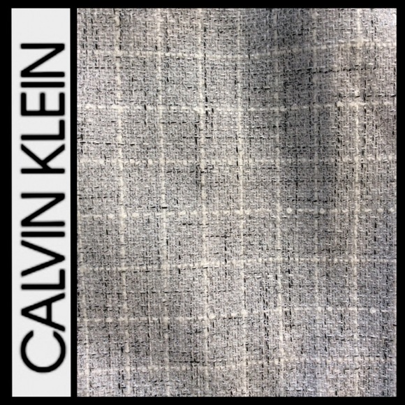 NWT Calvin Klein Tweed Career Pencil Skirt - Picture 3 of 7